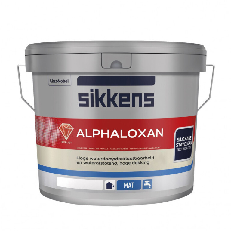 Sikkens Alphaloxan siloxanová fasádna farba