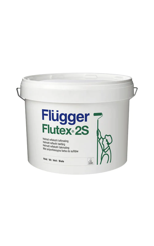 Flügger Flutex 2S hlboko matná akrylátová farba na steny