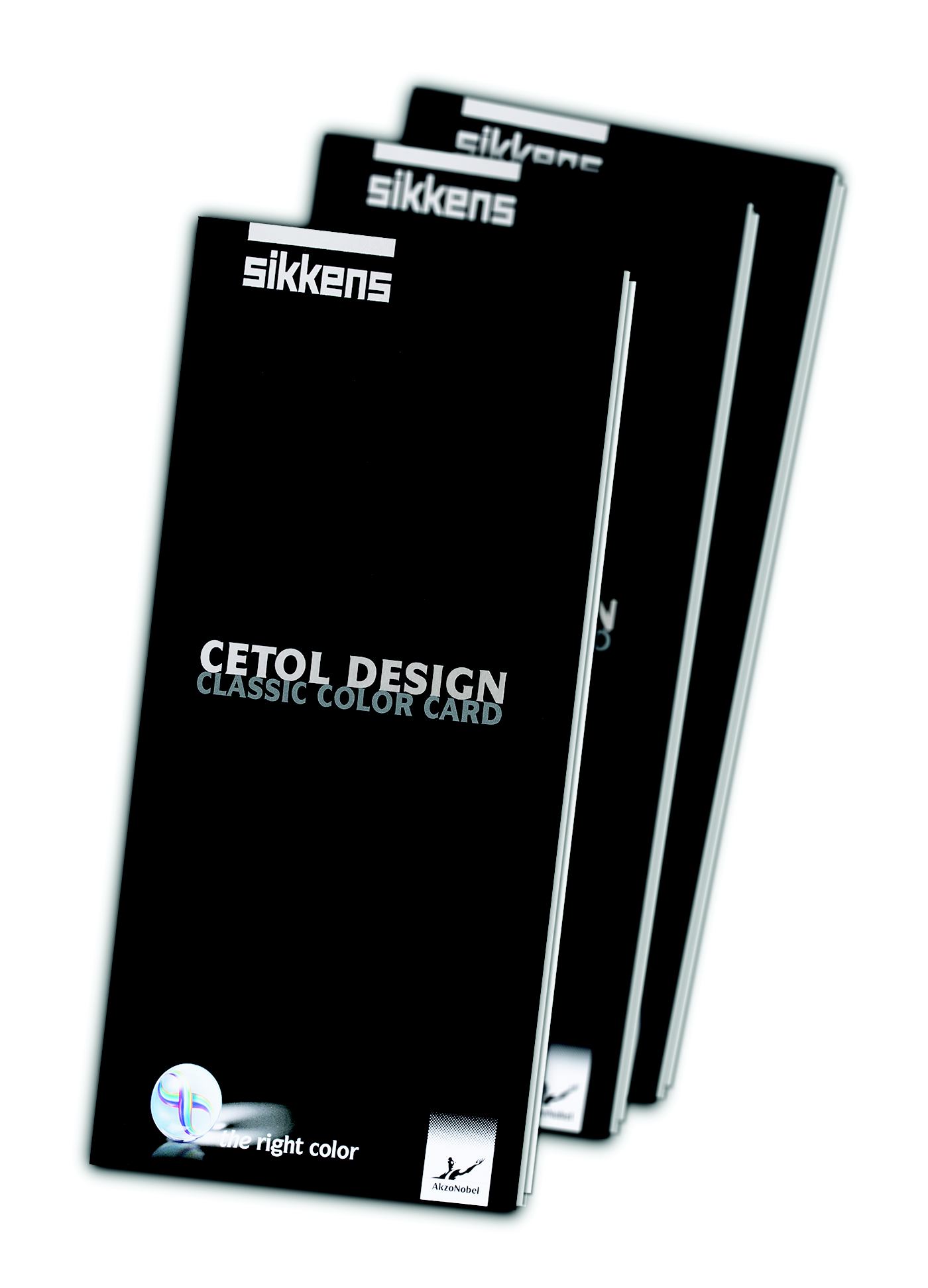 Sikkens Cetol Design, farebná karta