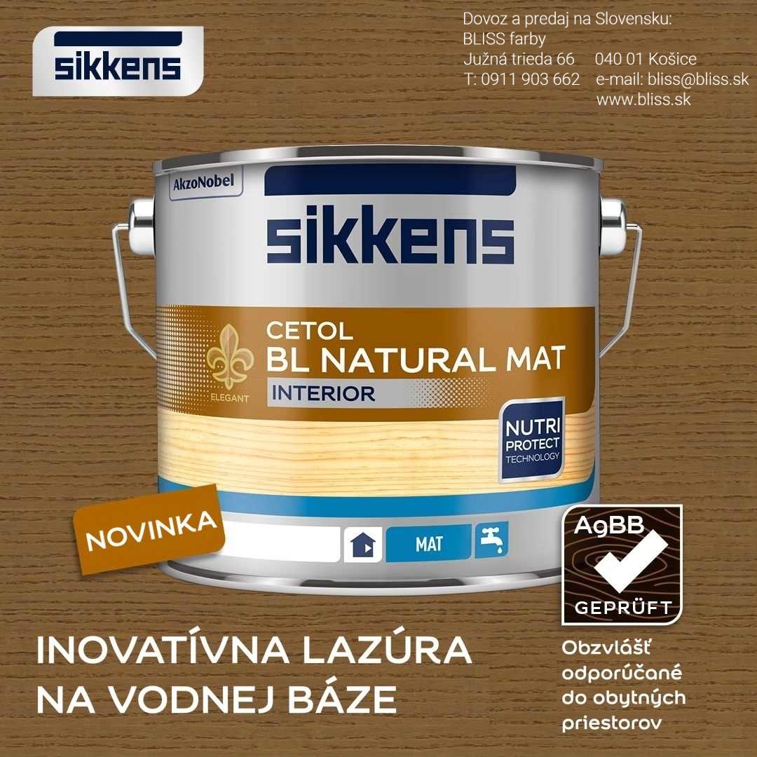 Sikkens Cetol BL Natural Mat Interior