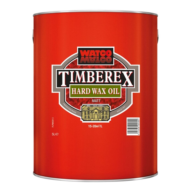 Timberex Hard Wax Oil_5 l packing