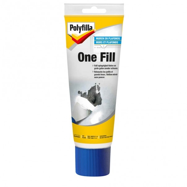 Polyfilla One-Fill-200 ml, univerzálny tmel na širokú škálu podkladov