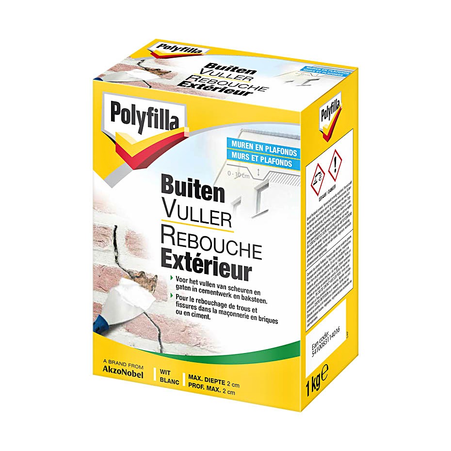 Polyfilla Outdoor Filler Prášok-1kg