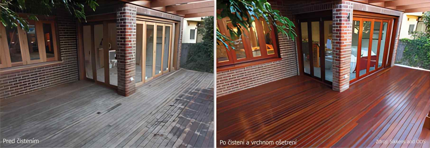 Sikkens BL Cetol cleaner-čistič na drevené terasy