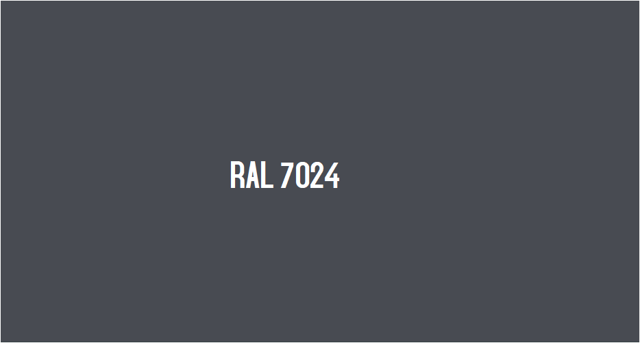 RAL 7024 Grafitovo sivá