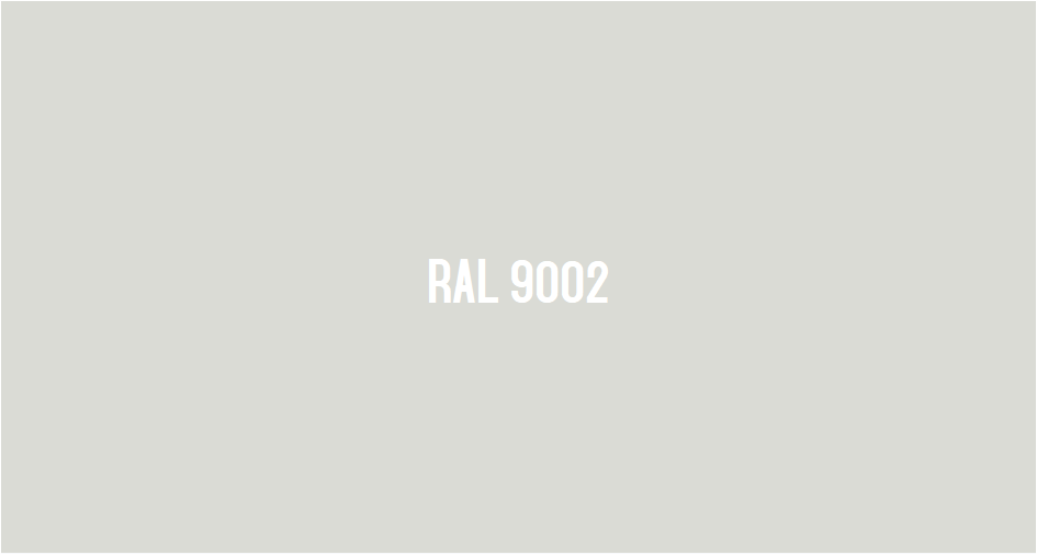 RAL 9002 Sivo biela